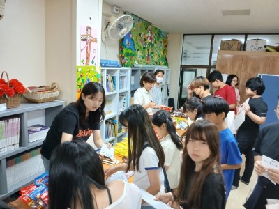 아동부 달란트 시장